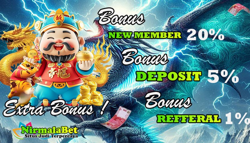 NIRMALABET Slot Jackpot Menang Terbesar Sepanjang Bulan
